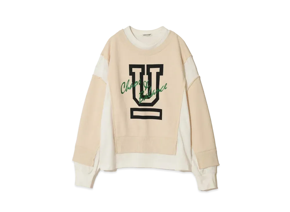 UNDERCOVER Cotton Long Sleeve T-Shirt "Ivory"