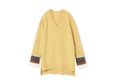 UNDERCOVER Wool X Nylon Long Knit "Yellow"
