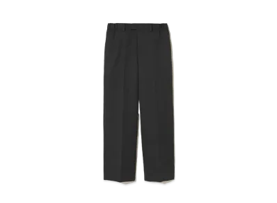 UNDERCOVER Wool Wide Easy Pants "T.Charcoal"