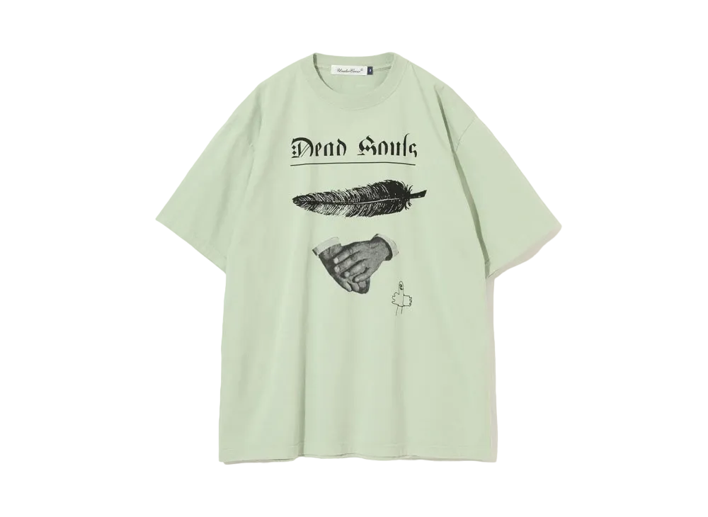 UNDERCOVER Cotton T-Shirt "Pale Green"