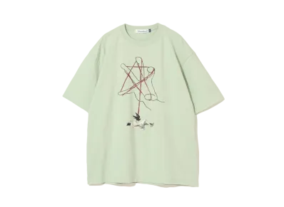 UNDERCOVER Cotton T-Shirt "Pale Green"