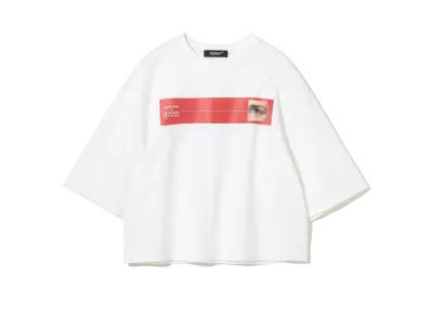 UNDERCOVER Cotton Short Wide T-Shirt "White"