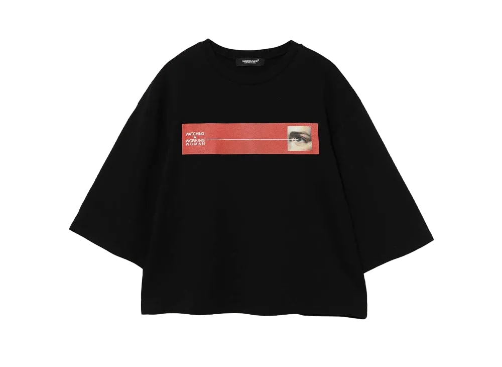 UNDERCOVER Cotton Short Wide T-Shirt "Black"