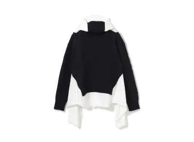 UNDERCOVER Alpaca Blend Wool Knit Pullover "Dark Nevy"