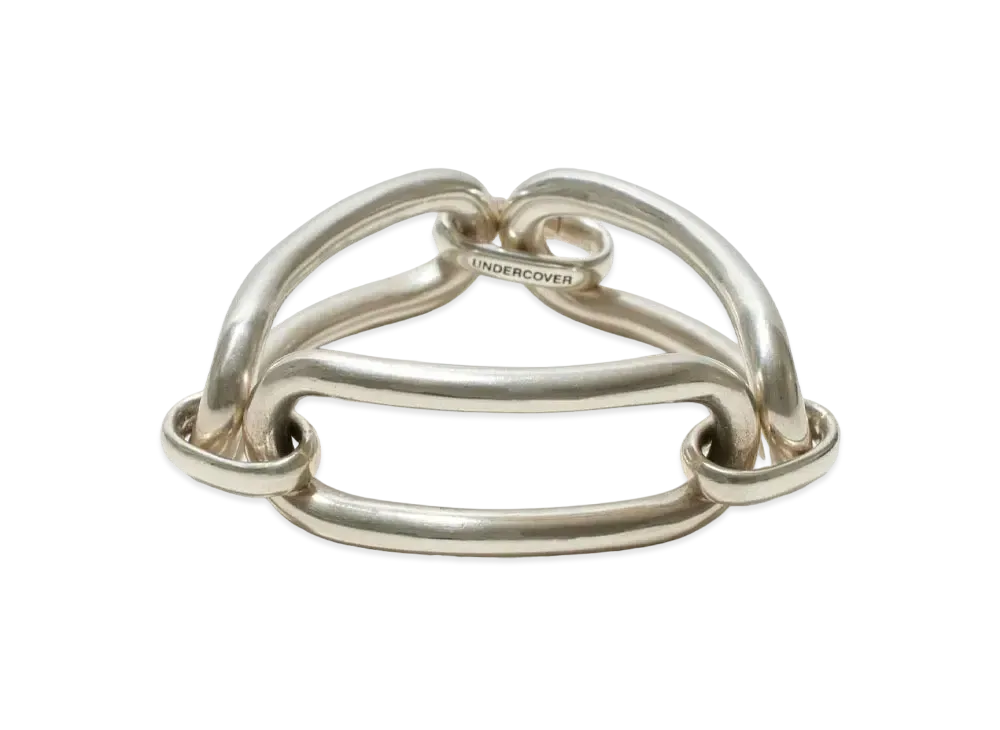 UNDERCOVER Silver Oval Bracelet "Silver"
