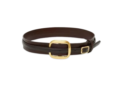 UNDERCOVER Cowhide Leather Belt "Brown"