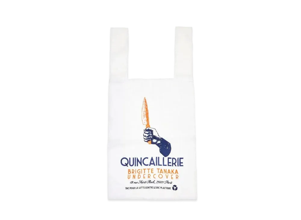 UNDERCOVER x Brigitte Tanaka Nylon Organza Bag "White"