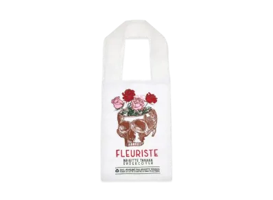 UNDERCOVER x Brigitte Tanaka Nylon Organza Flower Bag "White"