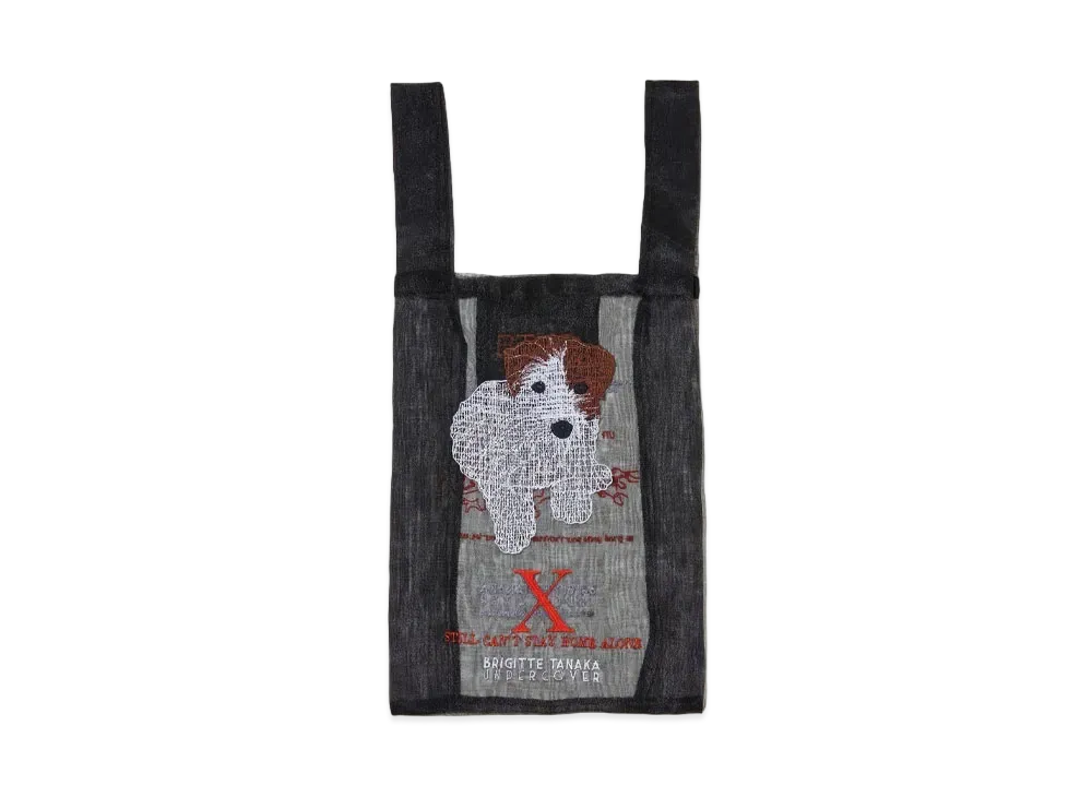 UNDERCOVER x Brigitte Tanaka Nylon Organza Bag "Black"