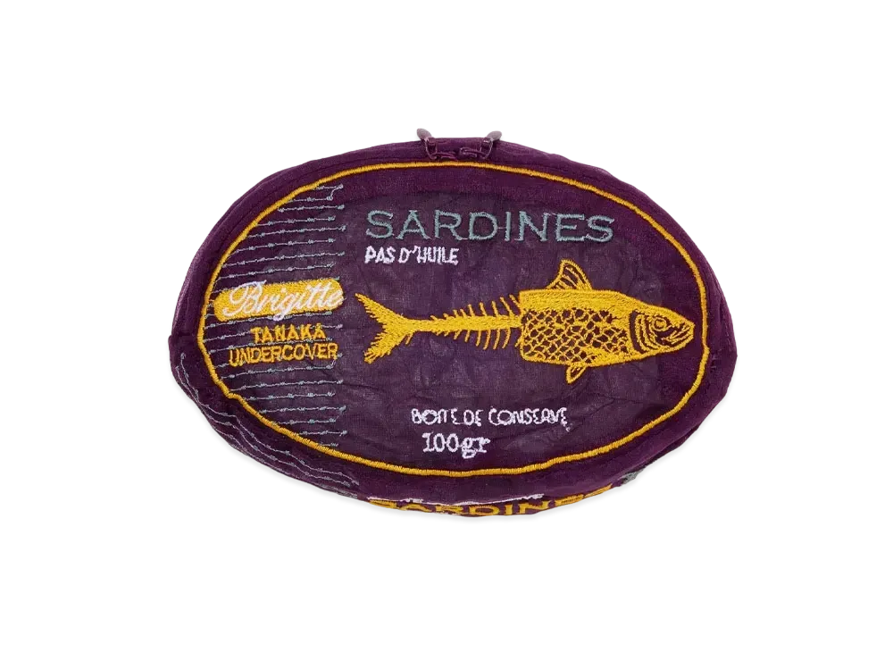 UNDERCOVER x Brigitte Tanaka Nylon Organza Pouch "Purple"