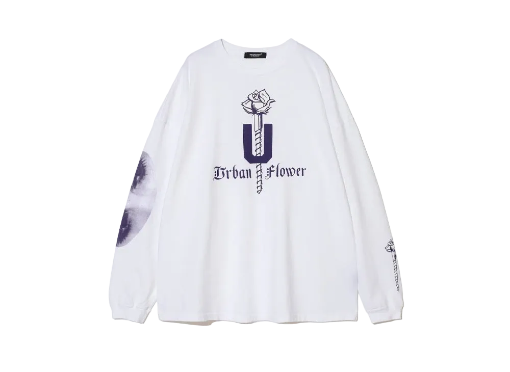 UNDERCOVER Cotton Long Sleeve T-Shirt "White"