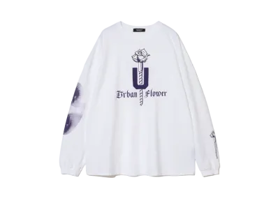 UNDERCOVER Cotton Long Sleeve T-Shirt "White"
