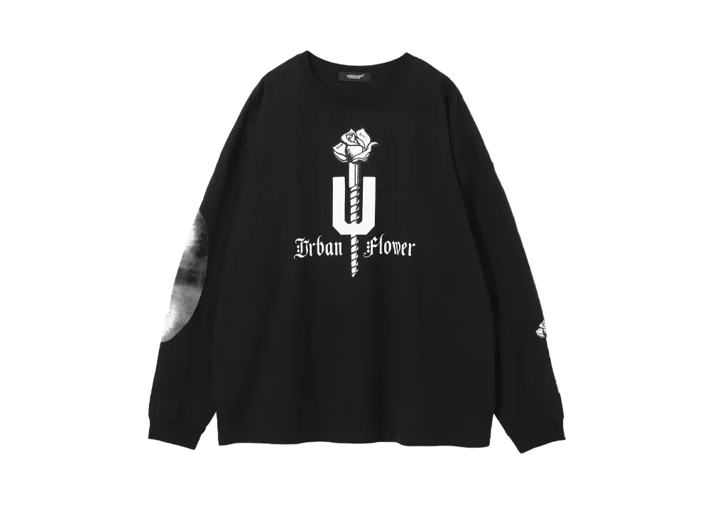 UNDERCOVER Cotton Long Sleeve T-Shirt "Black"