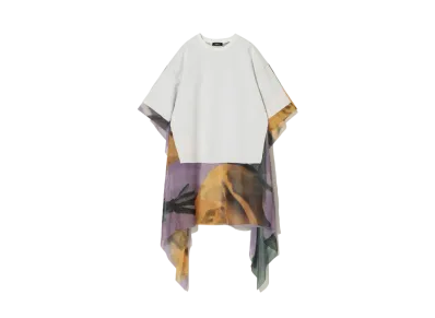 UNDERCOVER Cotton T-Shirt Dress "White"