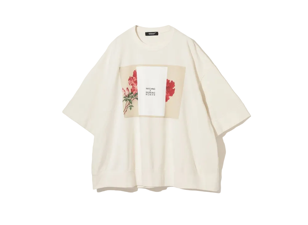 UNDERCOVER Cotton Short Wide T-Shirt "Ivory"