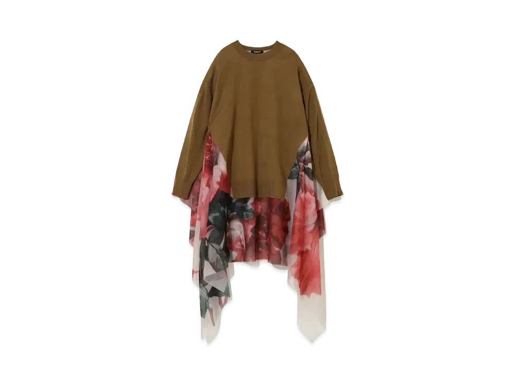 UNDERCOVER Wool Knit Pullover "Khaki Beige"