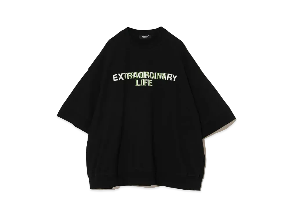 UNDERCOVER Cotton Wide Sweatshirt Pullover "Black"