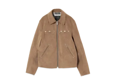 UNDERCOVER Micro Suede Blouson "Beige"
