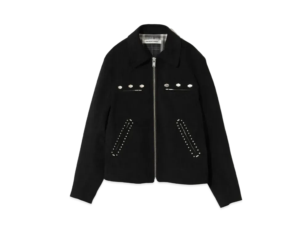 UNDERCOVER Micro Suede Blouson "Black"