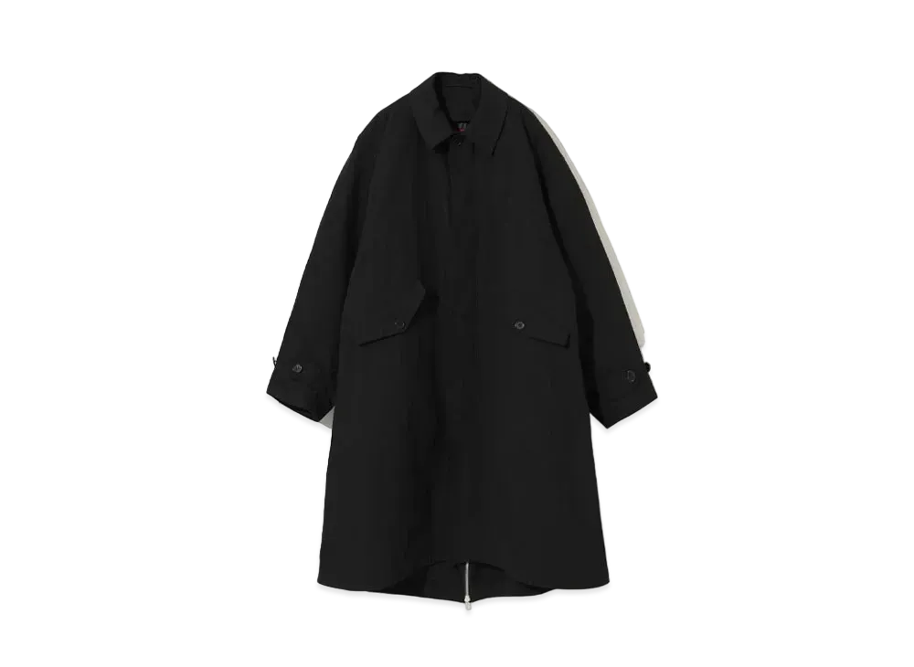 UNDERCOVER Cotton Polyester Trench Coat "Black"
