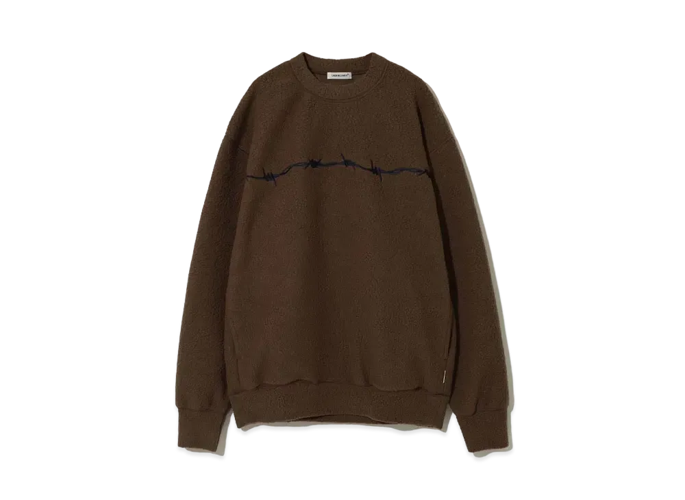UNDERCOVER Boa Fleece Pullover "Brown"