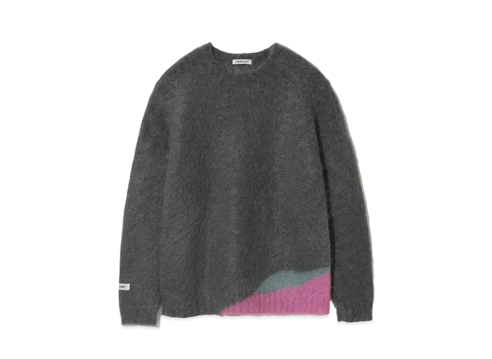 UNDERCOVER Mohair Knit Pullover "Gray"
