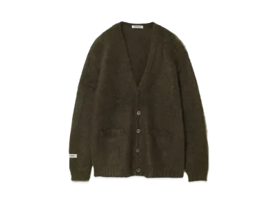 UNDERCOVER Mohair Knit Cardigan "Khaki"