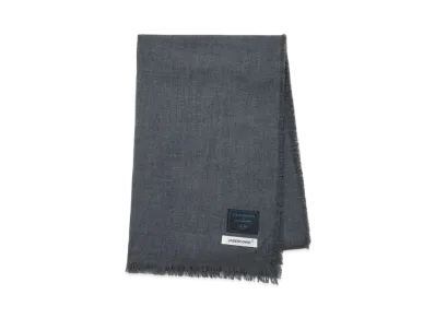 UNDERCOVER Wool Cut-Off Stole "Charcoal"