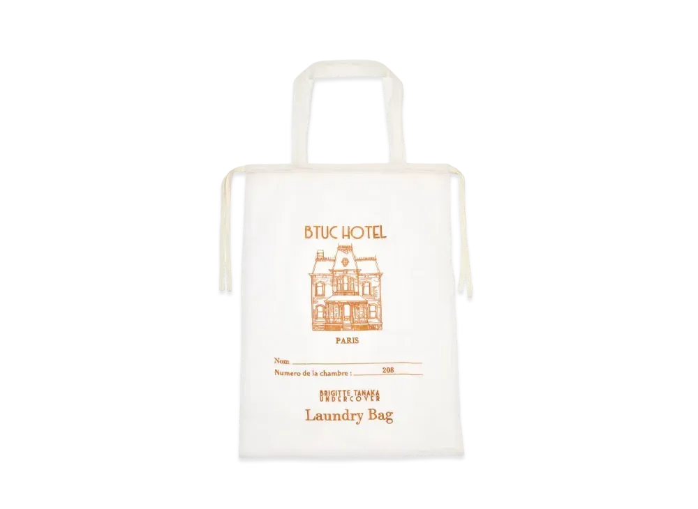 UNDERCOVER x Brigitte Tanaka Nylon Organza Laundry Bag "Ivory"