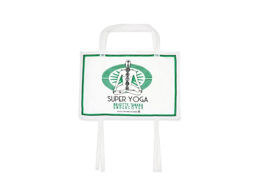 UNDERCOVER x Brigitte Tanaka Nylon Organza Laundry Yoga Bag "White"
