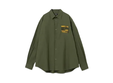 UNDERCOVER Twin Peaks Cotton Shirt "Light Khaki"