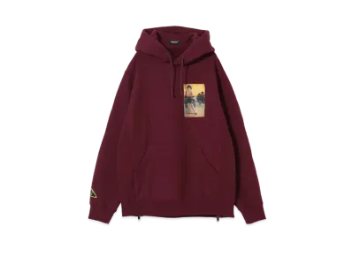 UNDERCOVER Twin Peaks Cotton Fleece Sweatshirt Hoodie "Bordeaux"