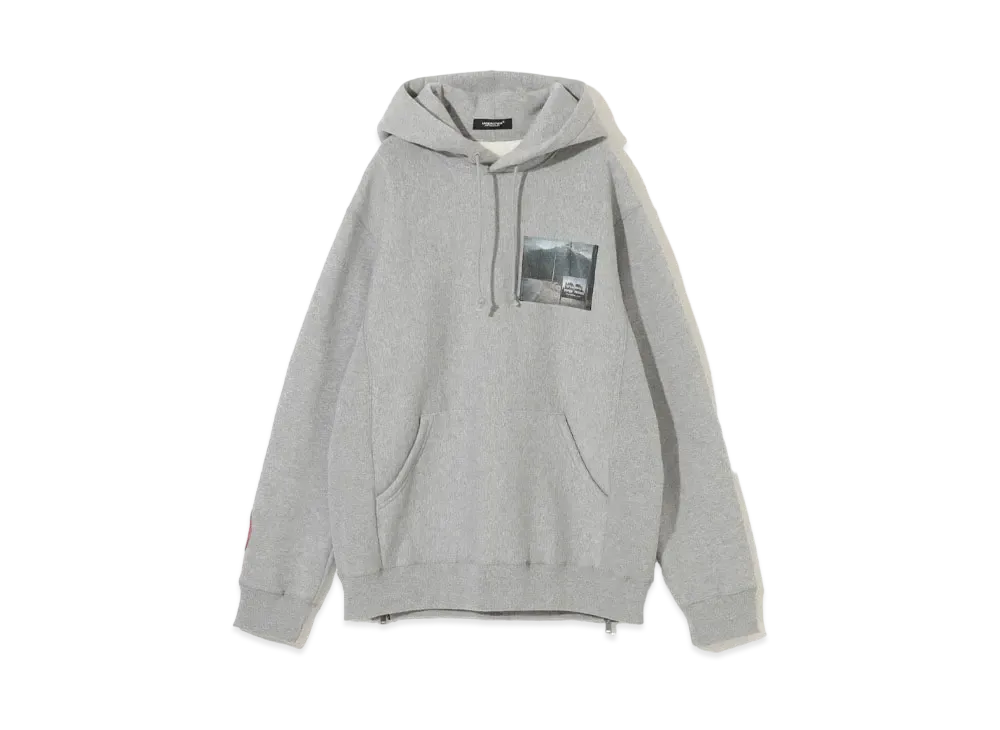 UNDERCOVER Twin Peaks Cotton Fleece Sweatshirt Hoodie "Top Gray"