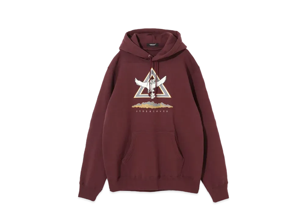 UNDERCOVER Cotton Sweatshirt Hoodie "Bordeaux"