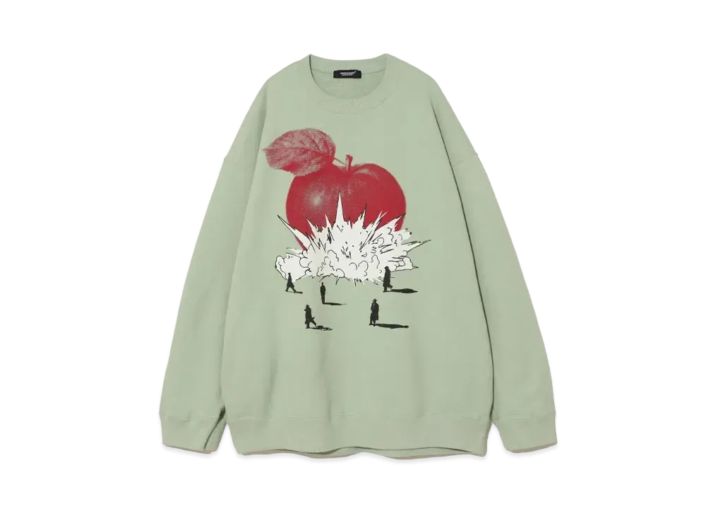 UNDERCOVER Cotton Sweatshirt Pullover "Pale Green"