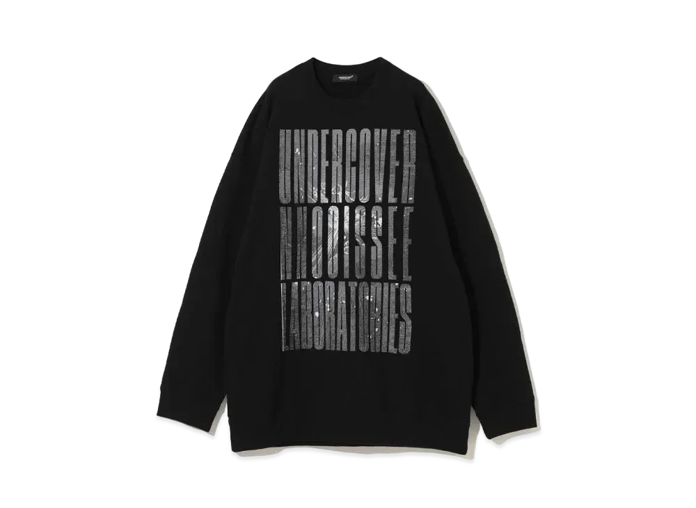 UNDERCOVER Cotton Sweatshirt Pullover "Black"