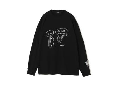 UNDERCOVER Cotton Long Sleeve T-Shirt "Black"