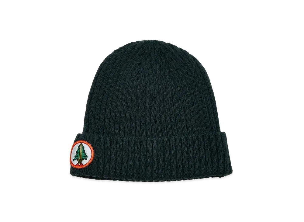 UNDERCOVER Twin Peaks Wool Blend Acrylic Knit Cap "Black"