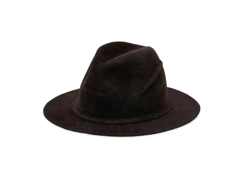 UNDERCOVER x KIJIMA TAKAYUKI Rabbit Fur Hat "Dark Brown"