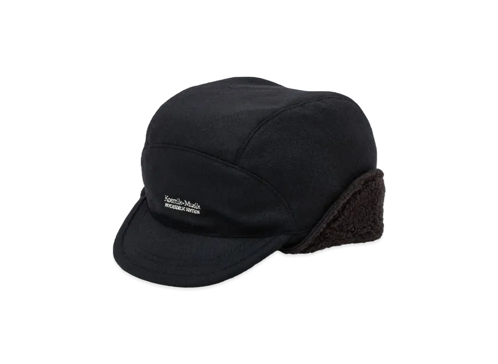 UNDERCOVER x KIJIMA TAKAYUKI Wool Flight Cap "Black"
