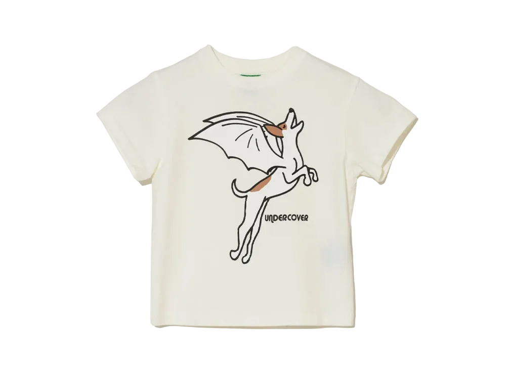 UNDERCOVER Cotton T-shirt Kids "Ivory"