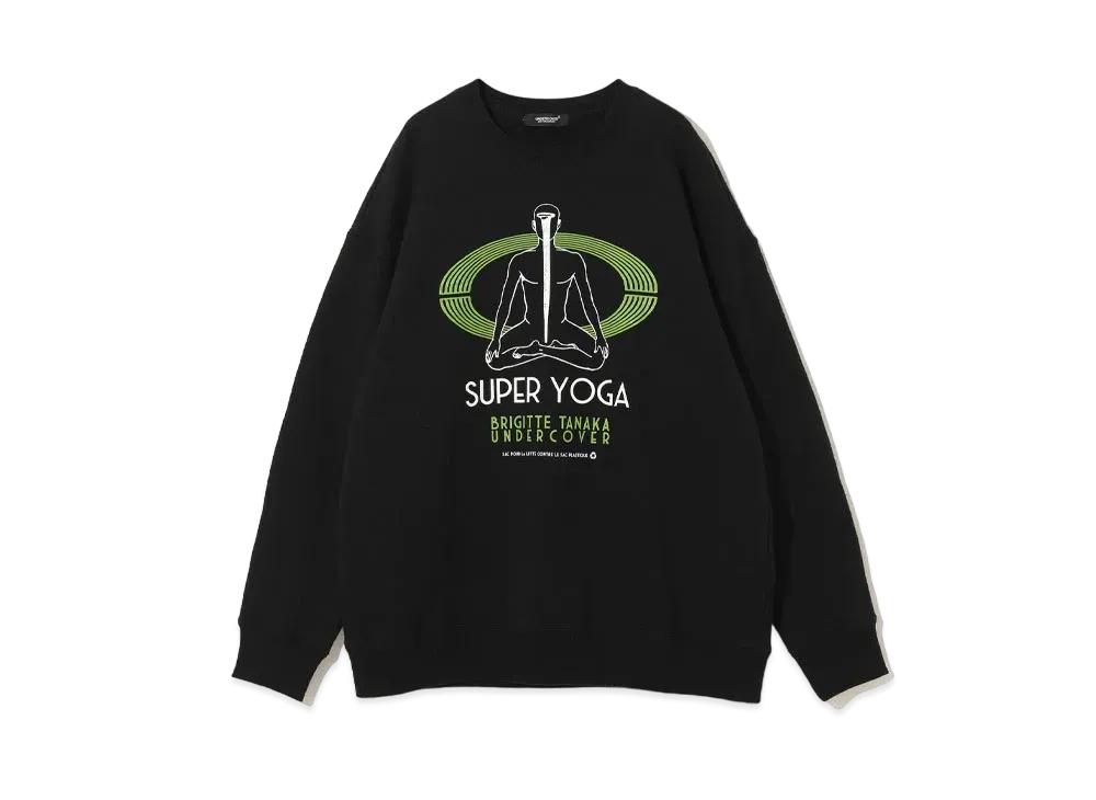 UNDERCOVER x Brigitte Tanaka Cotton sweatshirt pullover "Black"
