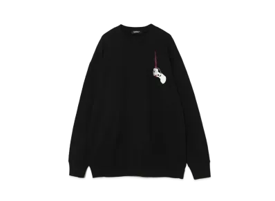 UNDERCOVER x Brigitte Tanaka Cotton sweatshirt pullover "Black"