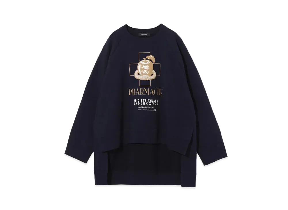 UNDERCOVER x Brigitte Tanaka Cotton sweatshirt pullover "Dark Purple"
