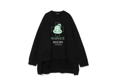 UNDERCOVER x Brigitte Tanaka Cotton sweatshirt pullover "Black"