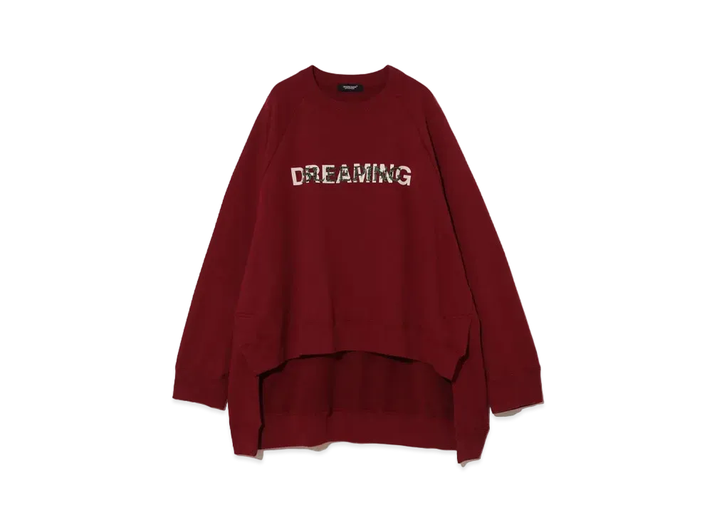 UNDERCOVER Cotton Sweatshirt Pullover "Bordeaux"