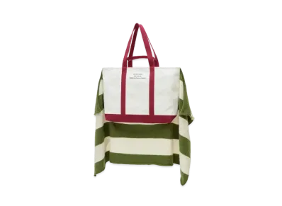 UNDERCOVER Cotton Canvas Tote Bag "Bordeaux"