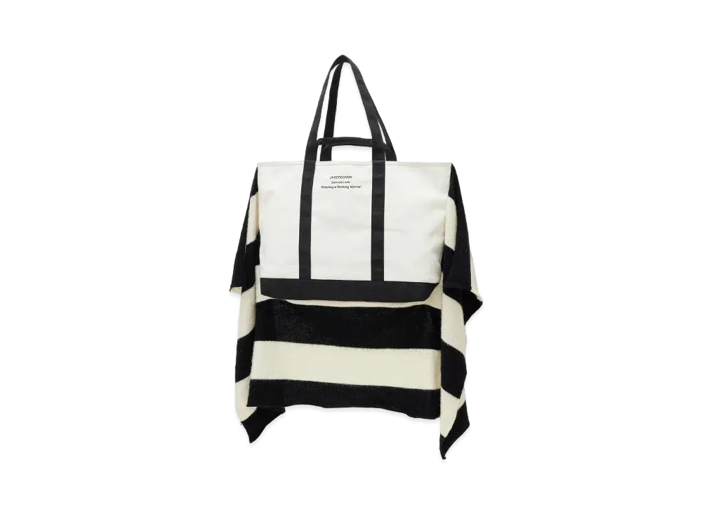 UNDERCOVER Cotton Canvas Tote Bag "Black"