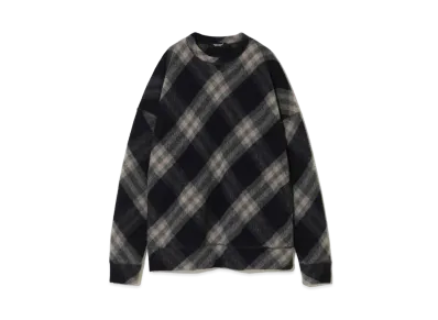 UNDERCOVER Wool Mosser Pullover "Navy"