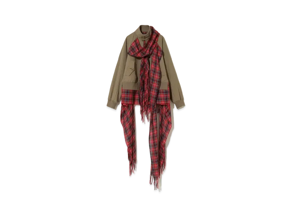 UNDERCOVER Cotton Polyester Swing Top Jacket "Beige"